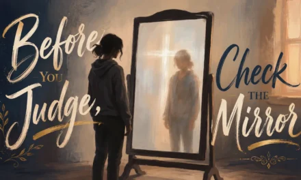 Before You Judge, Check the Mirror