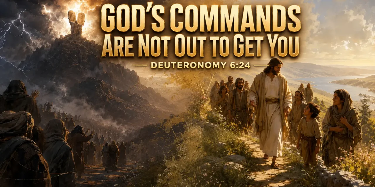God’s Commands Are Not Out to Get You