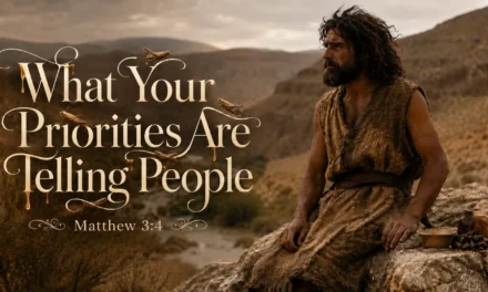 What Your Priorities Are Telling People