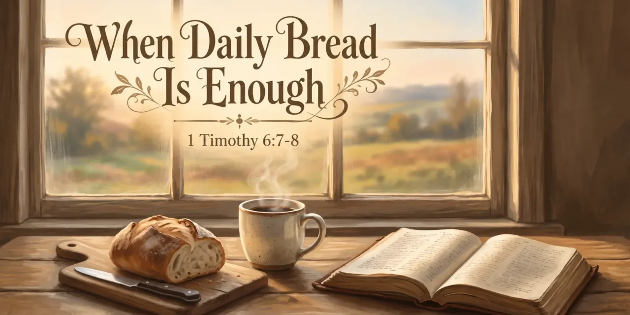 When Daily Bread Is Enough