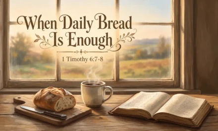 When Daily Bread Is Enough