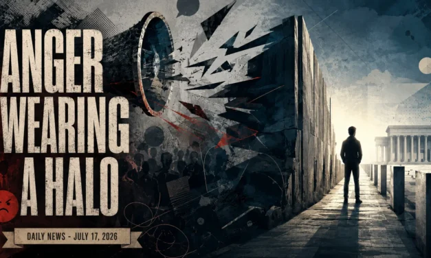 Anger Wearing a Halo – Daily News – July 17, 2026
