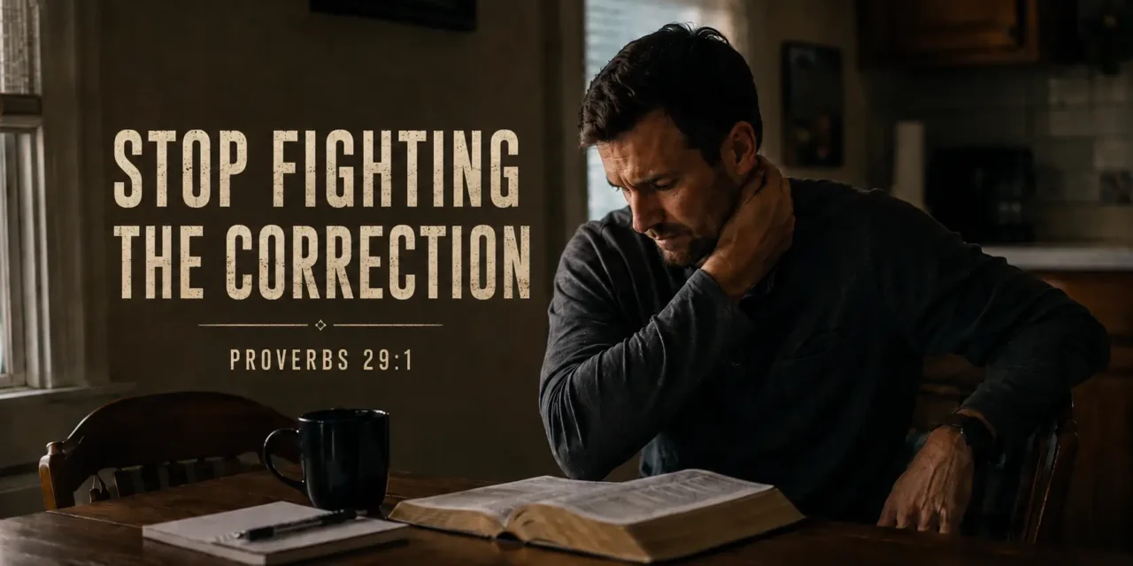 Stop Fighting the Correction