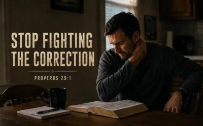 Stop Fighting the Correction