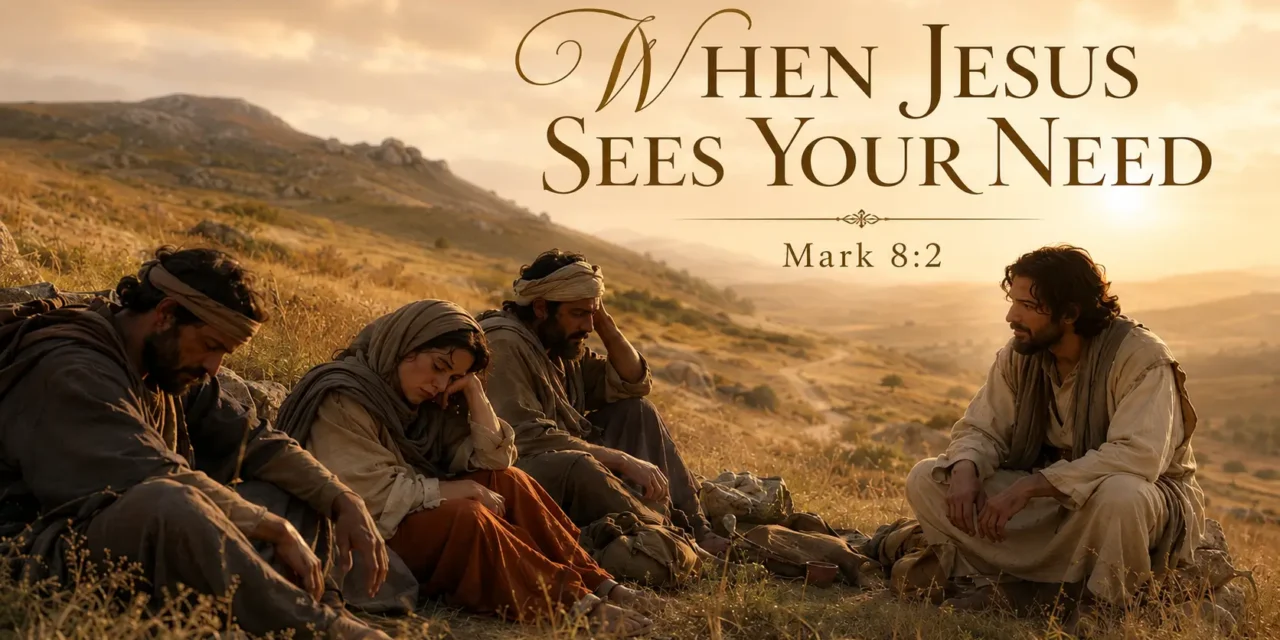 When Jesus Sees Your Need