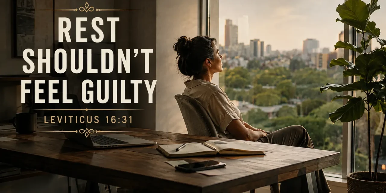Rest Shouldn’t Feel Guilty