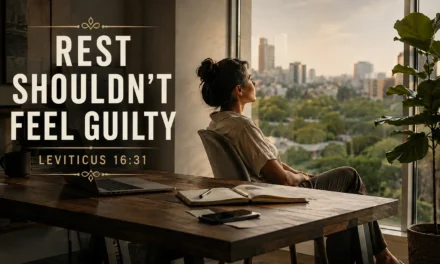 Rest Shouldn’t Feel Guilty