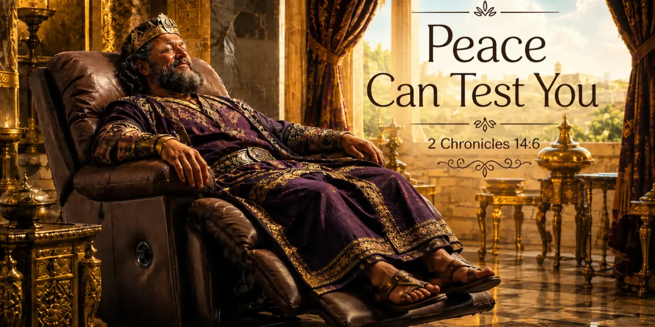 Peace Can Test You