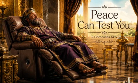 Peace Can Test You