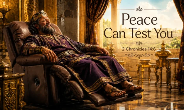 Peace Can Test You